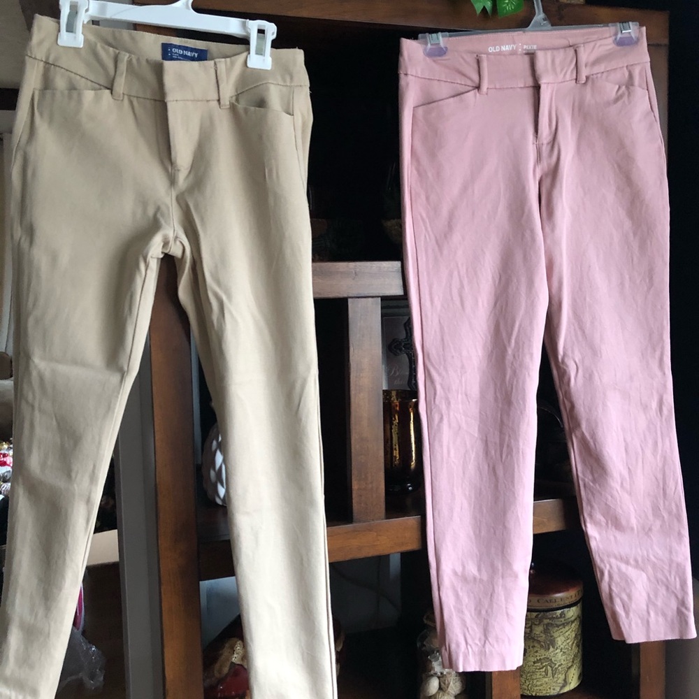 Old Navy “pixie mid rise” ankle pants
